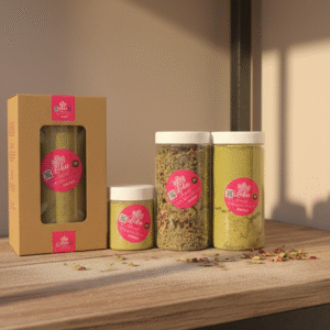 روتين العناية الشاملة بالشعر بالأعشاب